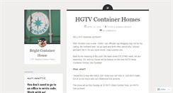 Desktop Screenshot of brightcontainerhouse.com